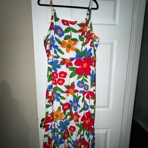 Impressions Colorful Floral Dress